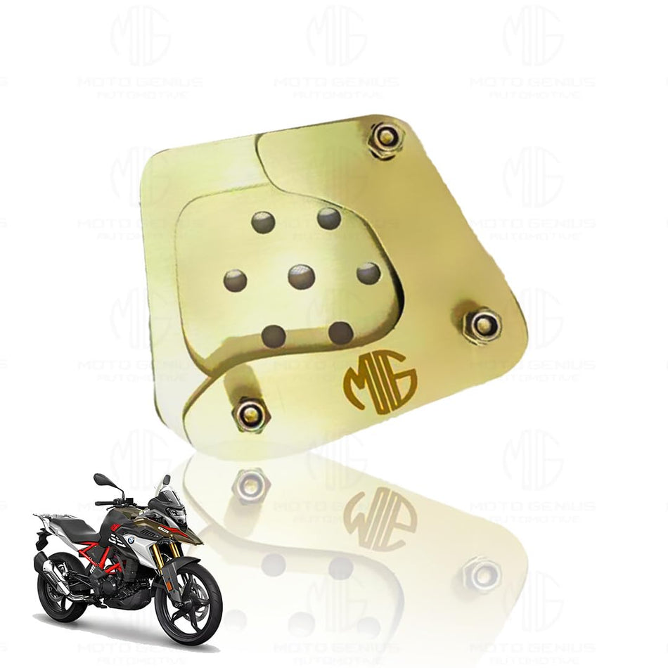MOTO GENIUS Stainless Steel Side Stand Extender for G310GS Motorbike