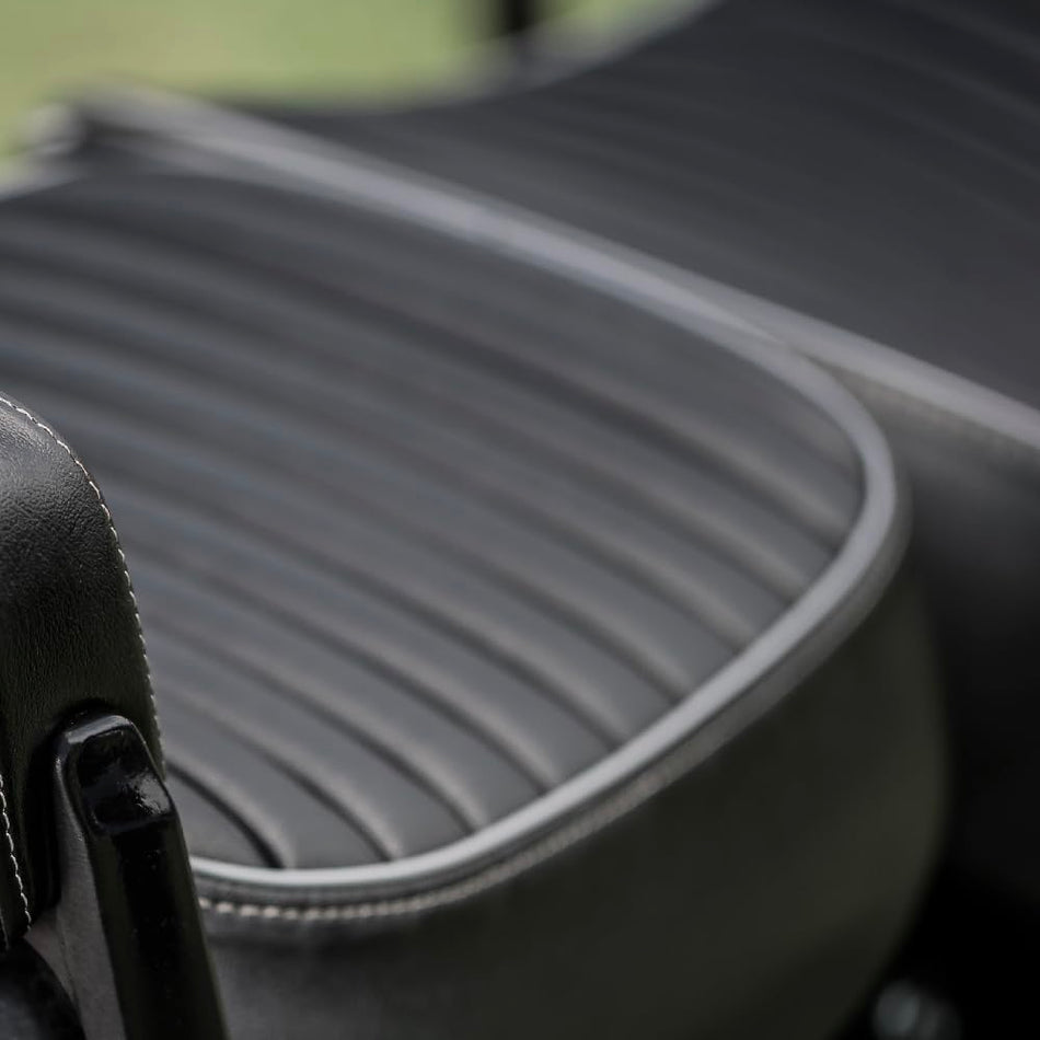 Black Touring Passenger Seat For Royal Enfield Meteor 350