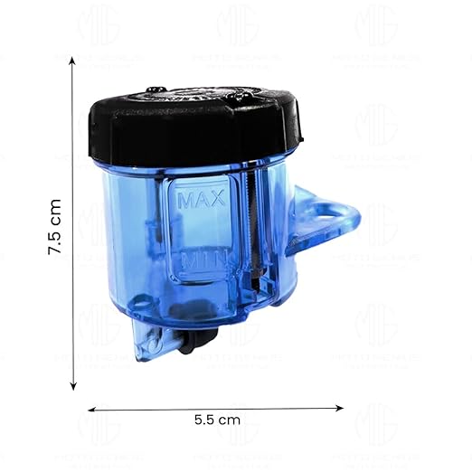 Moto genius Rear Brake Reservoir Tank Cap Blue