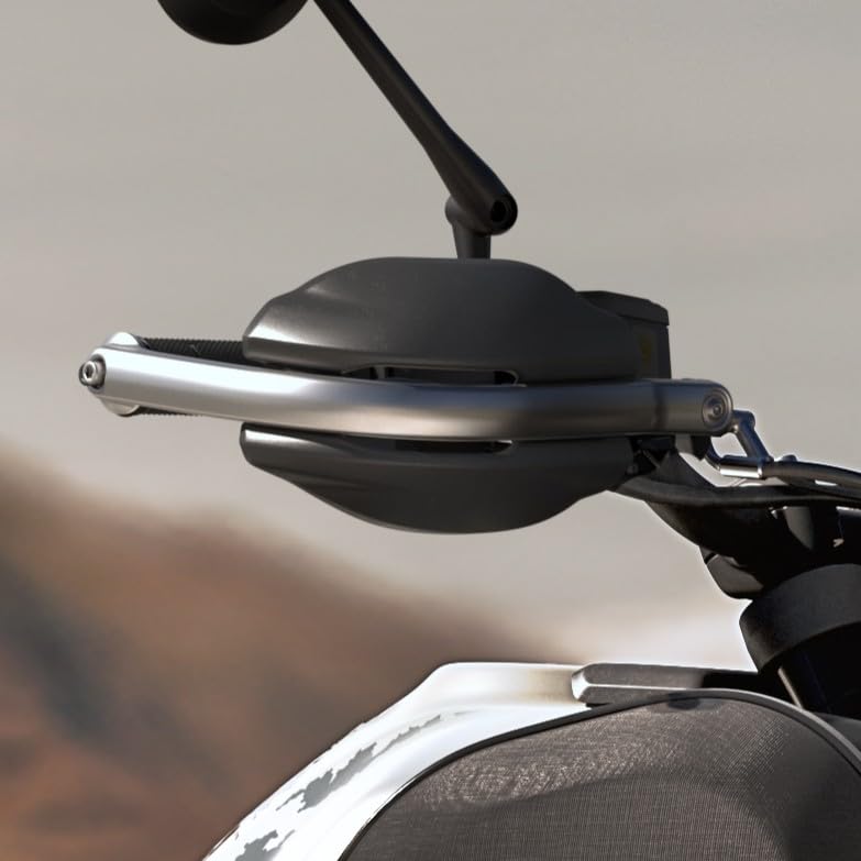 Black Rally Hand Guards For Royal Enfield Himalayan 450