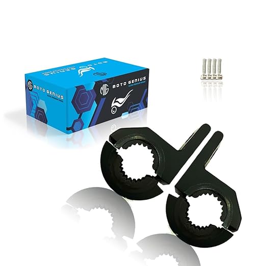 MOTO GENIUS 30MM Universal Fog Light Clamp for All Bikes  ( Pack of 2)