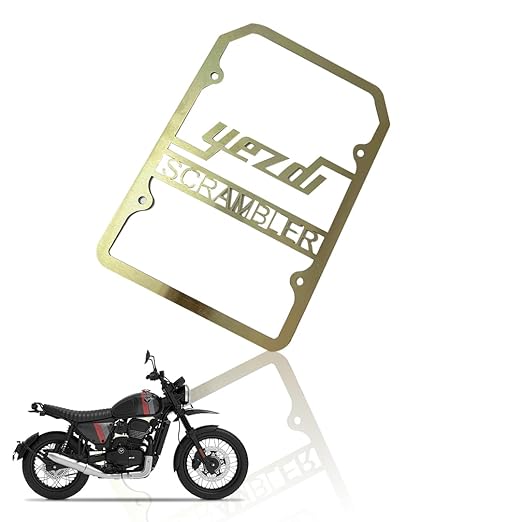 MOTO GENIUS Radiator Guard for Yezdi Scrembler Motorbike