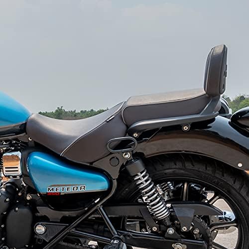 Brown Low Ride Rider Seat For Royal Enfield Meteor 350