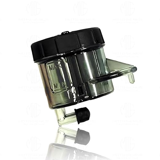 Moto Genius Rear Brake Reservoir Tank Cap Black