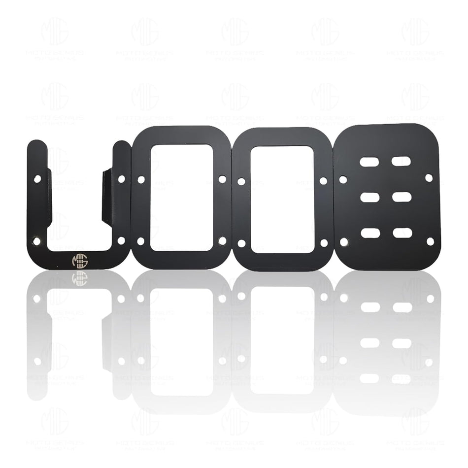 MOTO GENIUS Stainless Steel Side Stand Extender for RE Interceptor