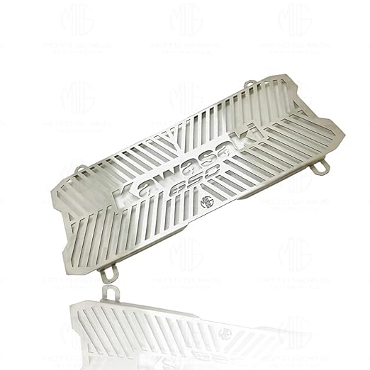 MOTO GENIUS Stainless Steel Radiator Grill Cover Guard Protector for Ninja 650