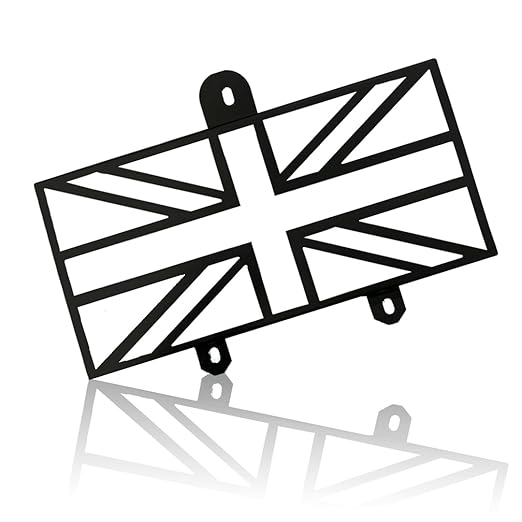 MOTO GENIUS Radiator Guard for Himalayan 450  (Flag Design)