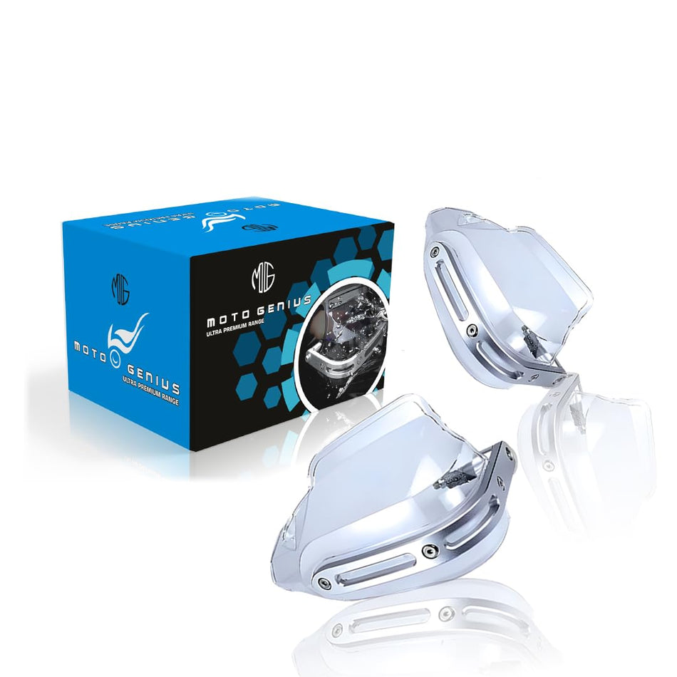 Moto Genius Hand Guard Clear For All Motorcycles