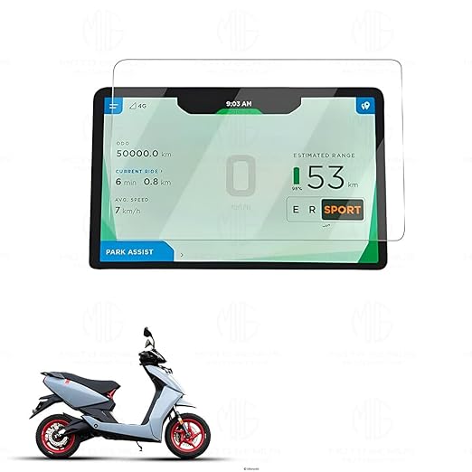 MOTO GENIUS Speedometer Screen Protector for Ather 450X Bike