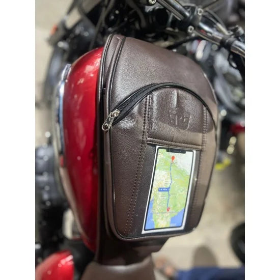 Tank Cover (Brown) For R.E Meteor 350 Fireball/Stellar/Supernova