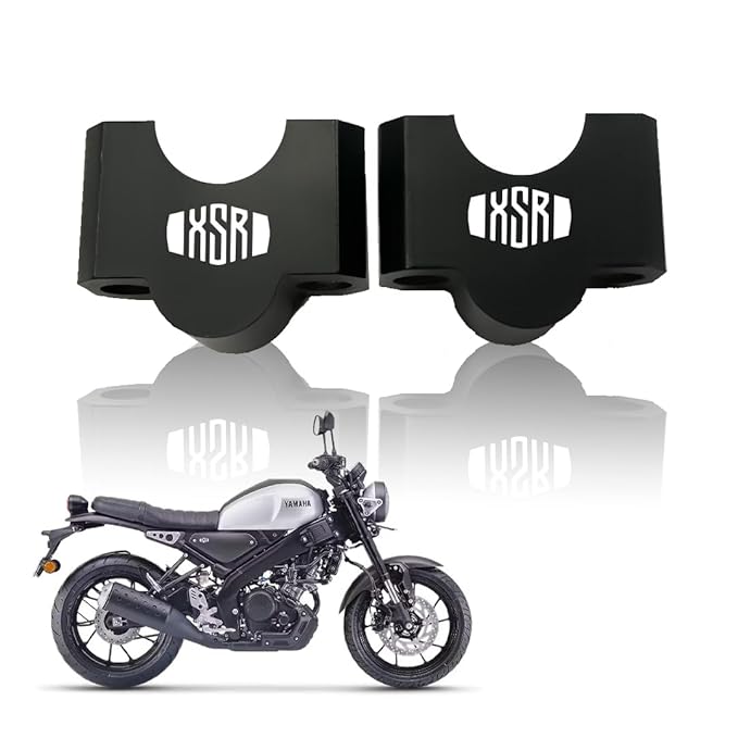 Handle Riser Clamp for XSR 155 Motorbike  Adjustable Height Riser for Enhanced Comfort & Control  Compatible with XSR 155 Series Motorcycles