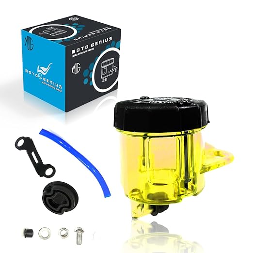 Moto genius Rear Brake Reservoir Tank Cap neon