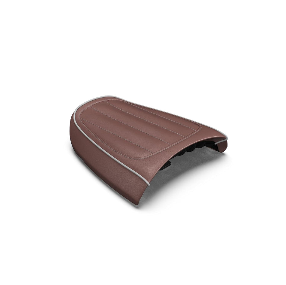 Brown Custom Passenger Seat For Royal Enfield Goan Classic 350