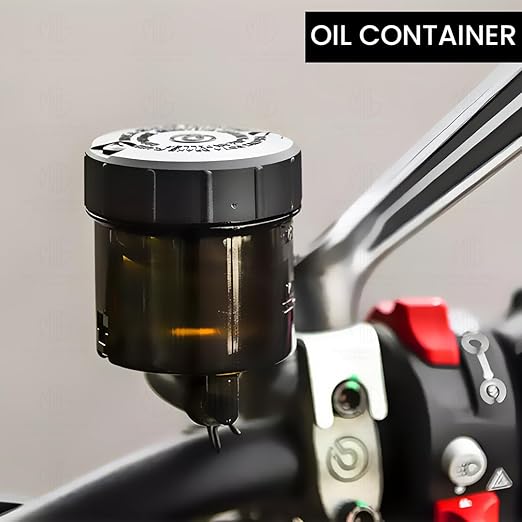Moto Genius Rear Brake Reservoir Tank Cap Black