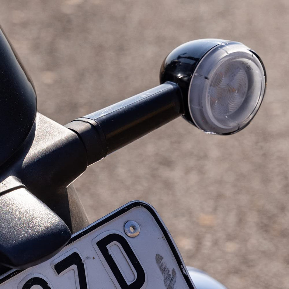 Black LED Indicators For Royal Enfield Shotgun 650