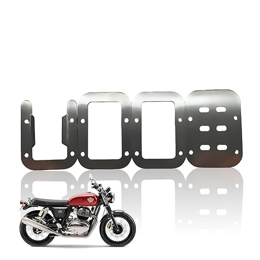 MOTO GENIUS Stainless Steel Side Stand Extender for RE Interceptor
