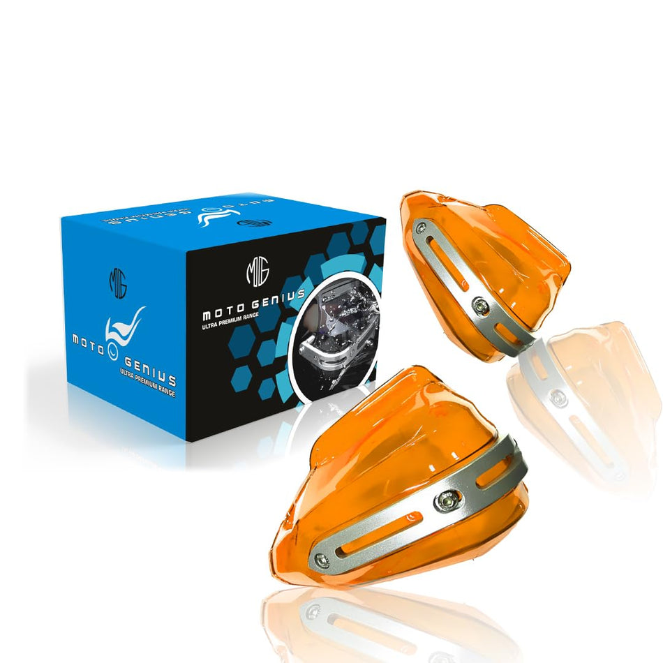Moto Genius Hand Guard Orange For All  Motorcycles