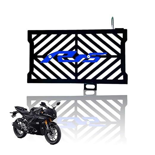 MOTO GENIUS Radiator Guard for R15 V4 (Blue)