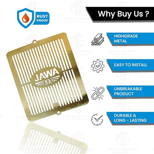 MOTO GENIUS Radiator Guard for JAWA 42