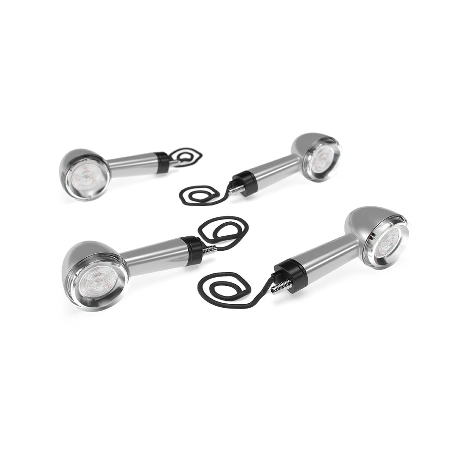 Silver LED Indicators For Royal Enfield Meteor 350