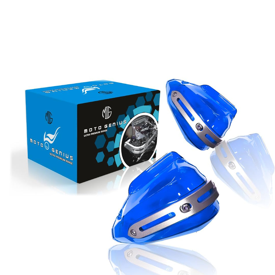 Moto Genius Hand Guard Blue For All  Motorcycles