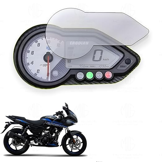MOTO GENIUS Screen Guard for Pulsar 180F Speedometer