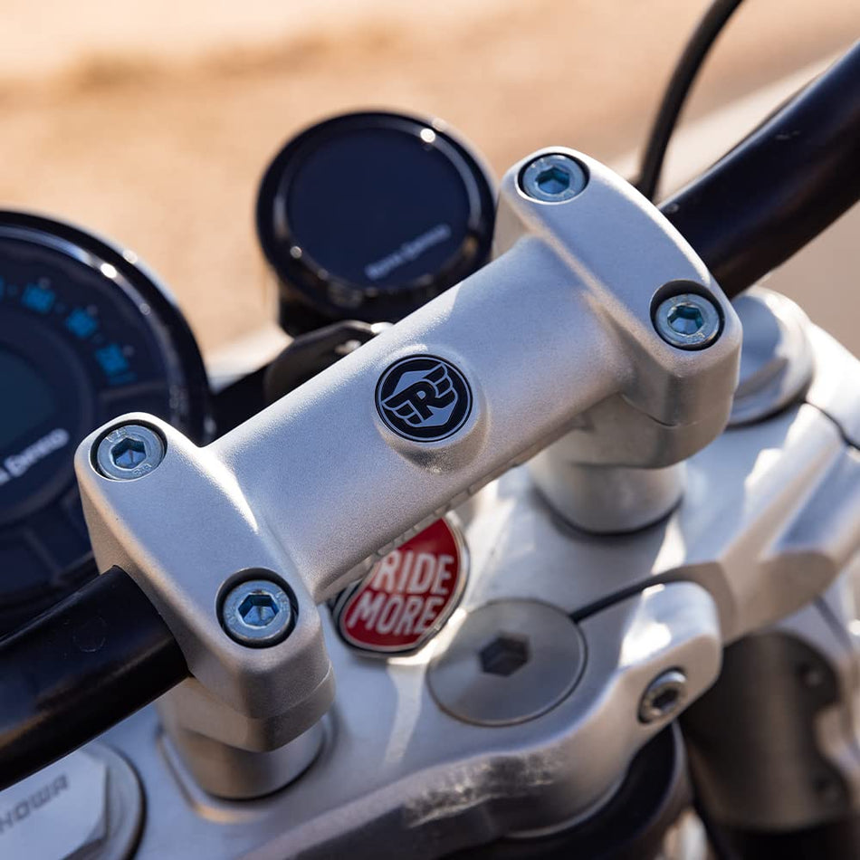 Silver Handlebar Clamp For Royal Enfield Super Meteor 650