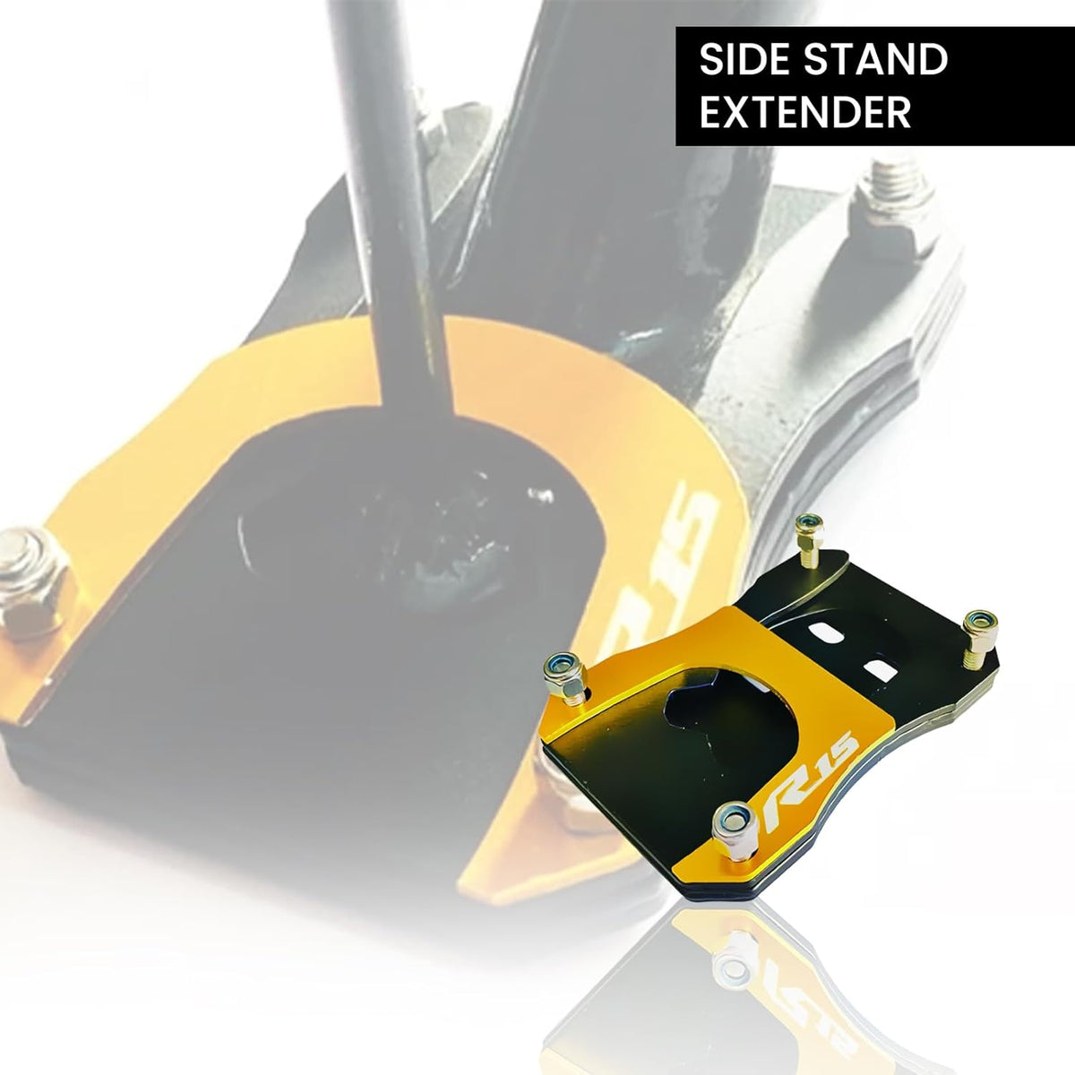 Side Stand R15 MOTO GENIUS Side Stand Extender for R15 V4 – Moto Marvels
