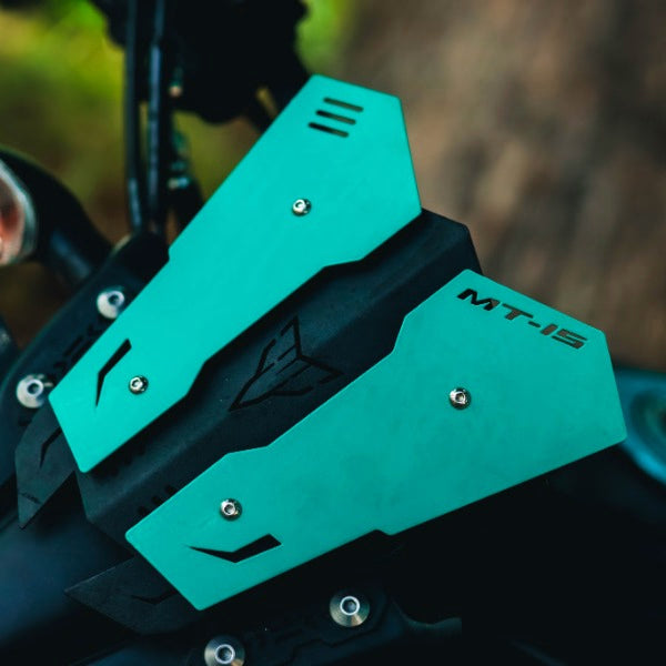 Metal Visor - Siyan For Yamaha MT-15