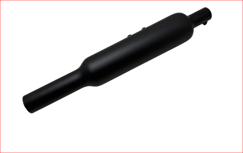 Mini Punjab Black Exhaust For Classic 350 Reborn , Meteor 350 & Standard 350 Reborn
