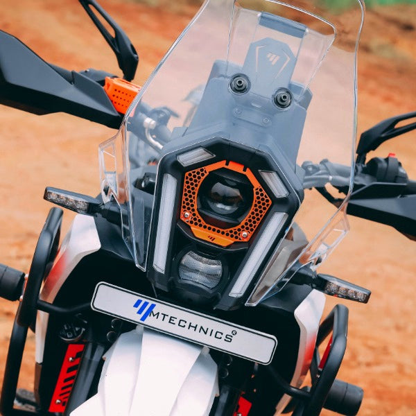 Headlight grill - Orange For KTM 2025 ADV 250 / 390