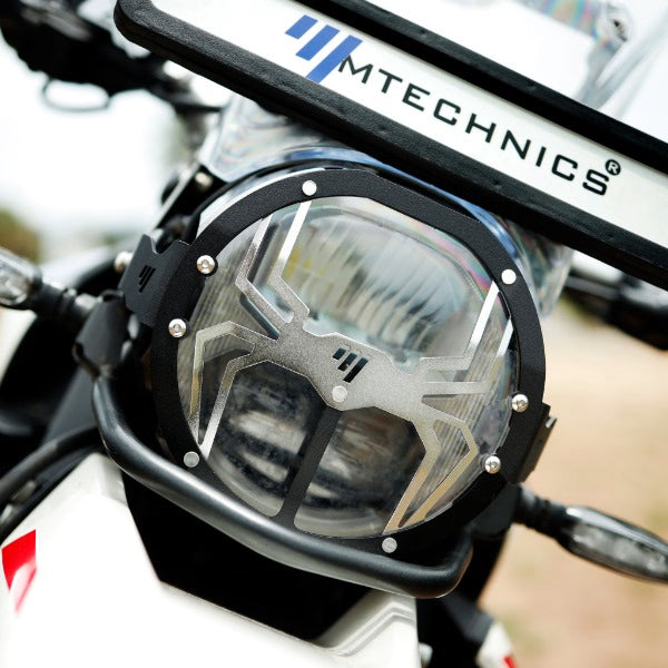 Spider Headlight grill (Silver) For Xpulse 210