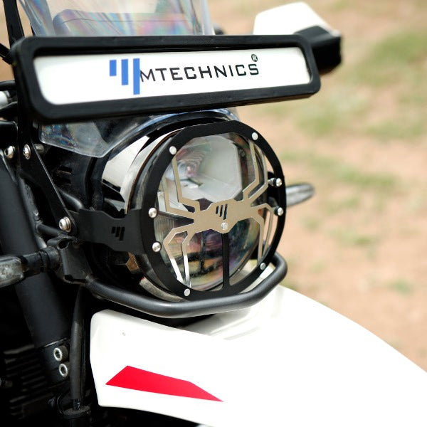 Spider Headlight grill (Silver) For Xpulse 210