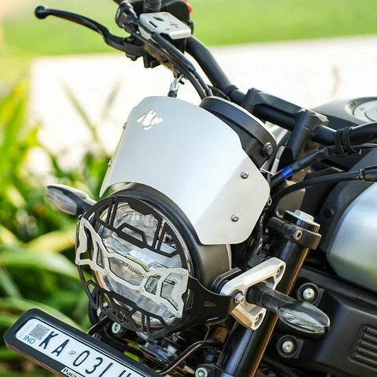ZEPHYR VISOR BLK SILVER FOR YAMAHA XSR 155