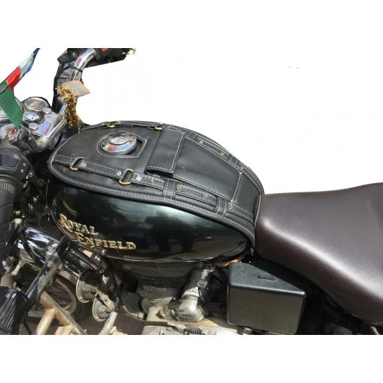 Tank Cover (Black) For R.E Classic 350/500 And Bullet /Electra/Standard/Interceptor 650
