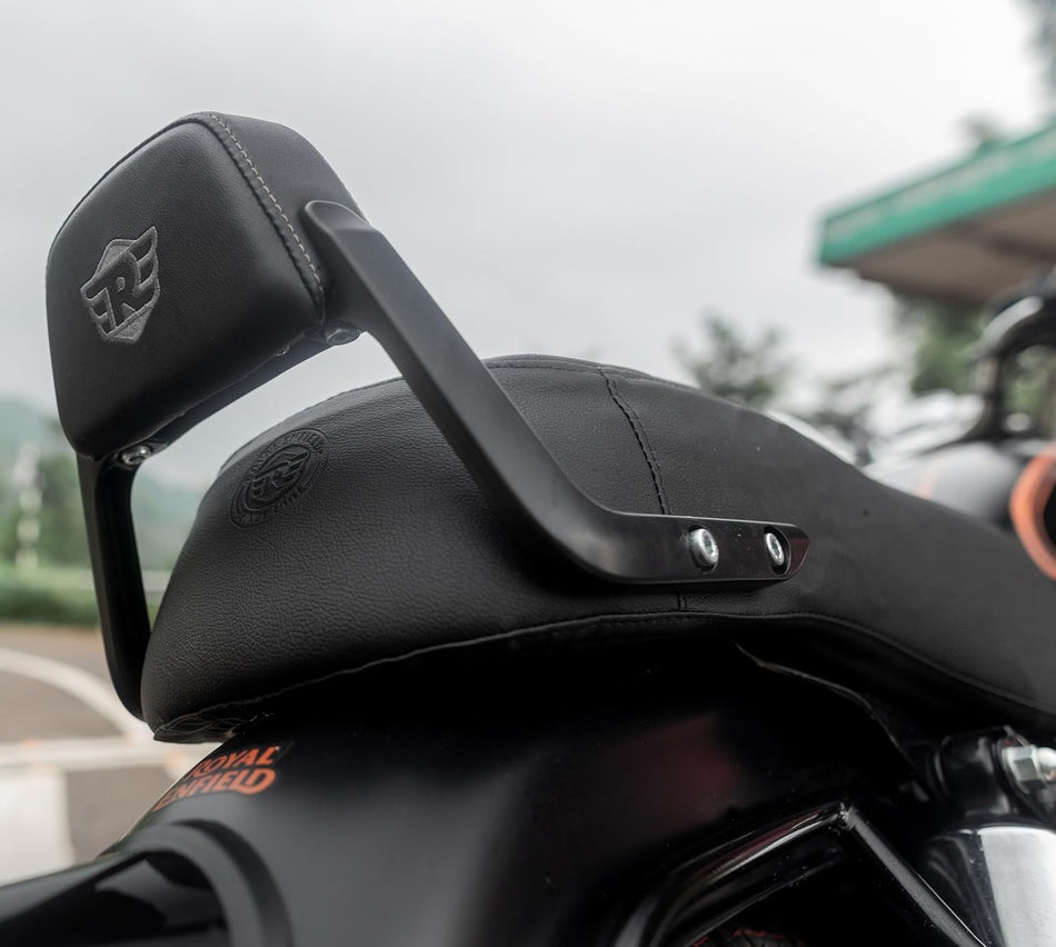 Black Pleated Seat Covers For Royal Enfield New Bullet 350