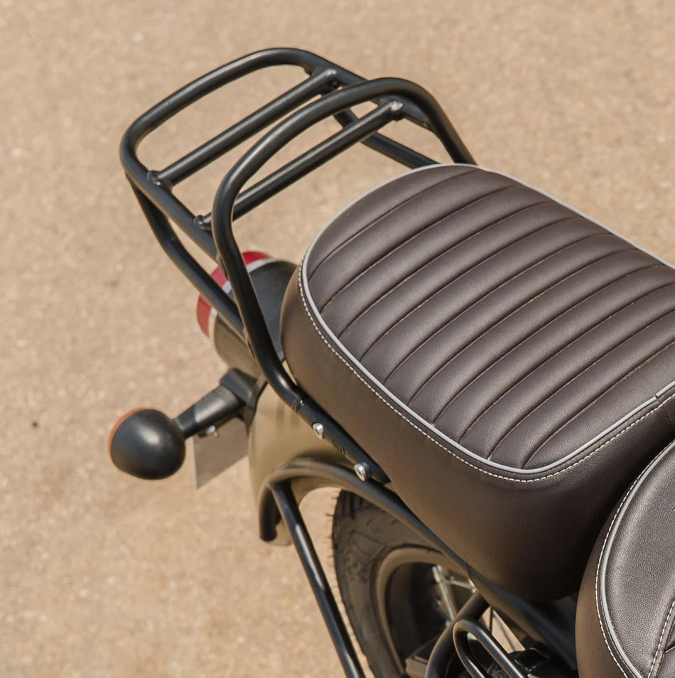 Black Rear Rack For Royal Enfield Classic 350