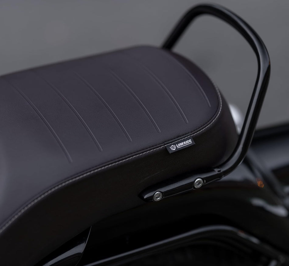 Brown Low Ride Dual Seat For Royal Enfield New Bullet 350