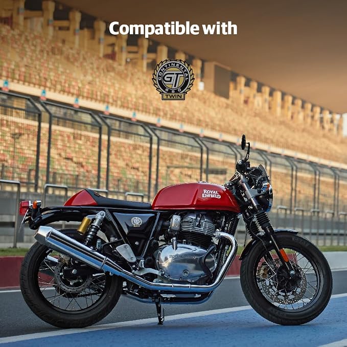 Rocker Red Dual Seat Cowl For Royal Enfield Continental GT 650