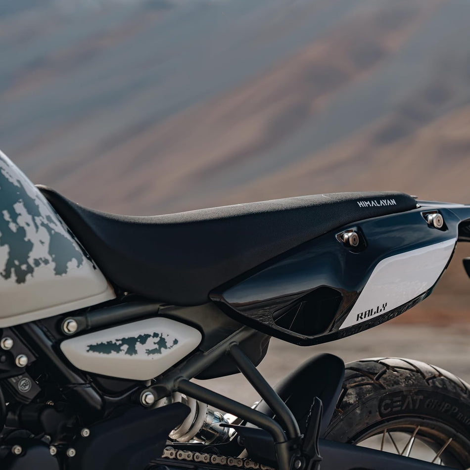 Black Rally Dual Seat For Royal Enfield Himalayan 450