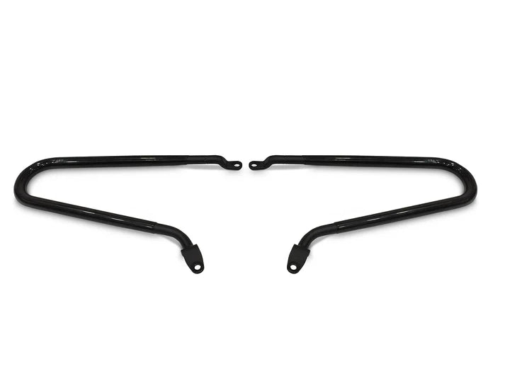 Black Soft Pannier Rails For Royal Enfield Classic 650