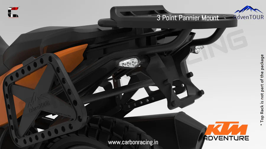 AdvenTOUR 3-Point Pannier Mount / Saddle Stay for KTM Adventure