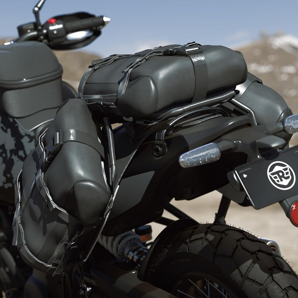 Black Tail Pack For Royal Enfield Bear 650