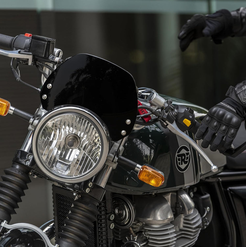 Black Magic Flyscreen For Royal Enfield Interceptor 650