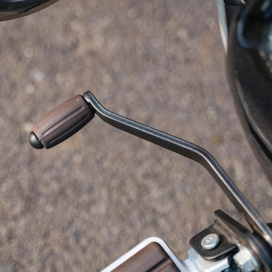Brown Foot Control Rubbers For Royal Enfield New Bullet 350