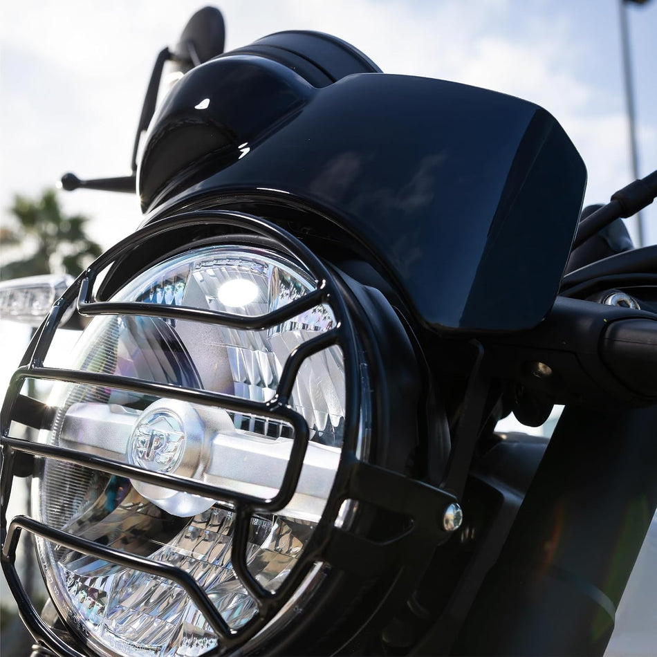 Halcyon Black Painted Instrument Cowl For Royal Enfield Guerilla 450