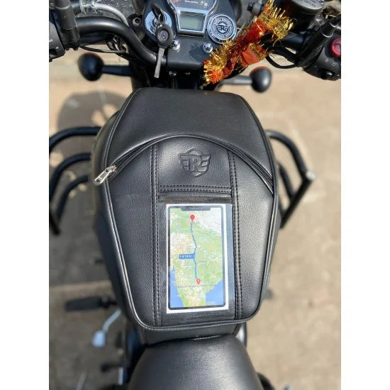 Tank Cover with Mobile Holder For R.E All New Classic 350 /Be Reborn /Next Gen