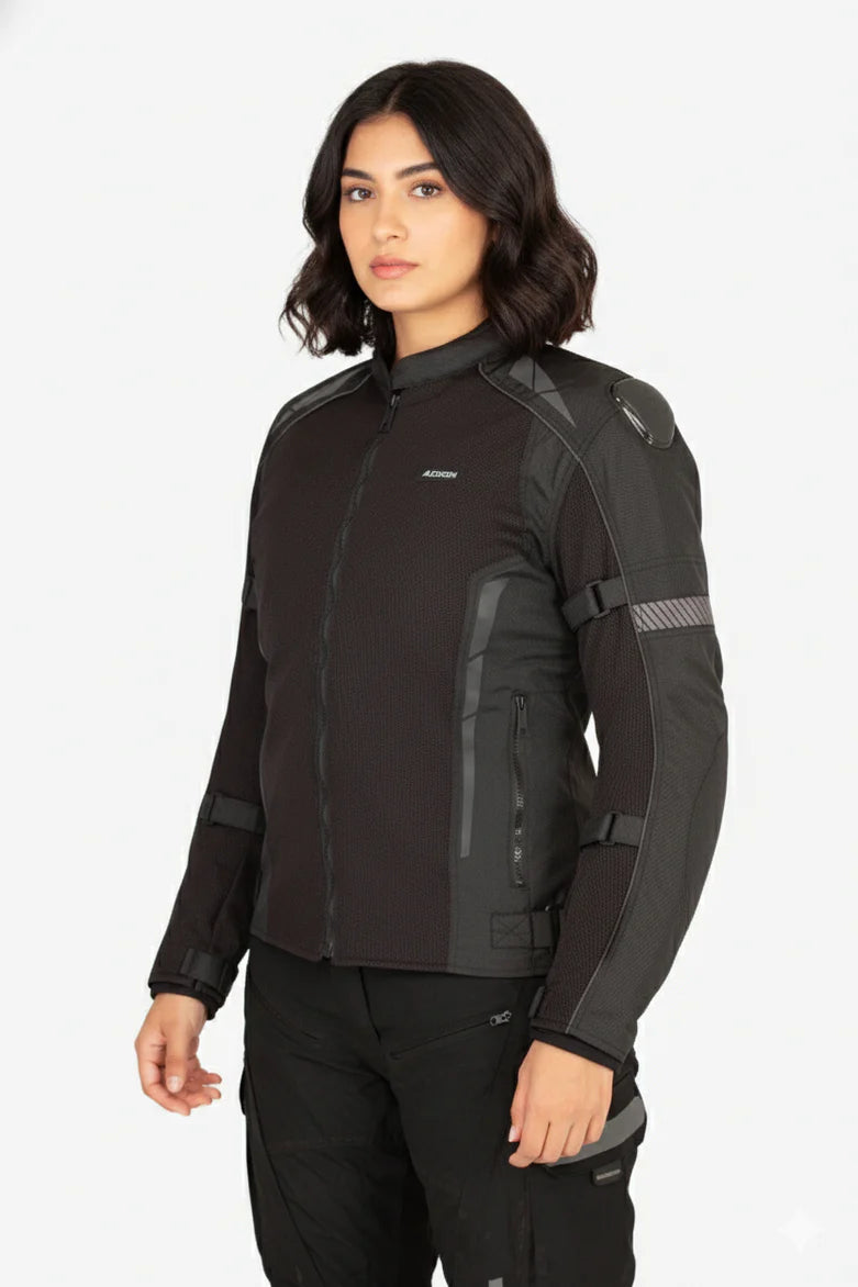 Women Addon Pro Jacket (All black)