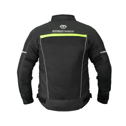 MOTO TORQUE BLADE PRO RIDING JACKET CYBER NEON GREEN