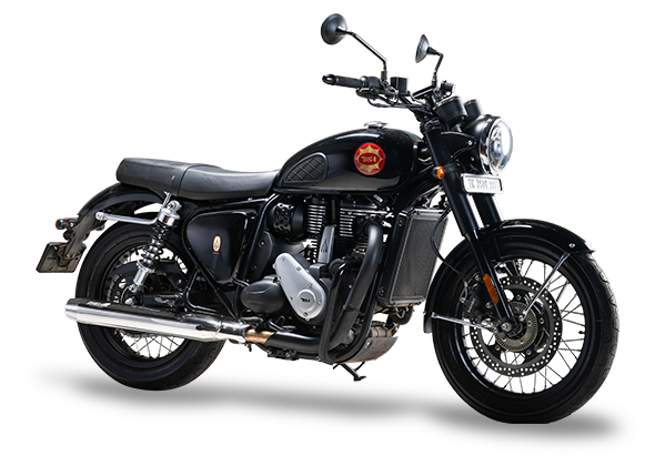 SILVER STALLION EXHAUST RANGER SILVER  FOR BSA GOLD STAR 650